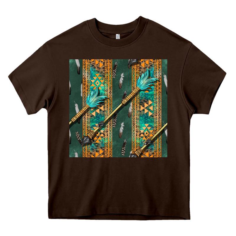 Aztec And Arrow Heavy Core Tee by BundleAndBundleShop | Teevron