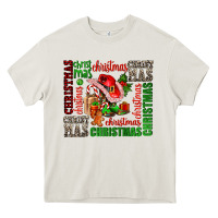 Cream christmas Heavy Core Tee - AdoDesignShop