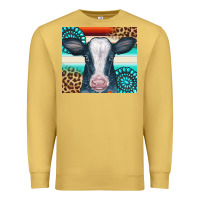 Antique Gold Cow Tumbler Premium Sweatshirt - CowCowDesign
