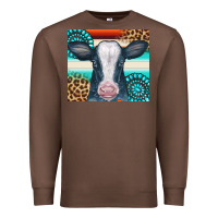 Chestnut Cow Tumbler Premium Sweatshirt - CowCowDesign