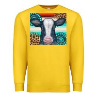 Lemon Cow Tumbler Premium Sweatshirt - CowCowDesign