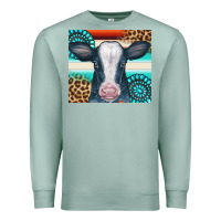 Seafoam Cow Tumbler Premium Sweatshirt - CowCowDesign