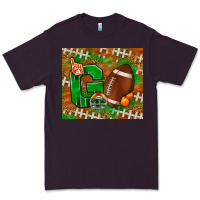 Plum go american football leopard Premium Tee - NancyCooperArtShop