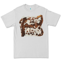 Dove Grey hand drawn cowhide cow fur Premium Tee - BarkalooDesign