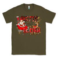 Army Green nurses sleigh all day Classic Tee - MaliasSmallBusiness