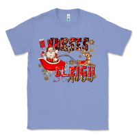 Colony Blue nurses sleigh all day Classic Tee - MaliasSmallBusiness