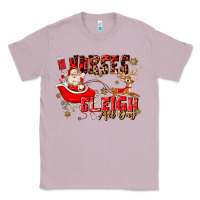 Lilac nurses sleigh all day Classic Tee - MaliasSmallBusiness