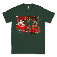 Sports Green nurses sleigh all day Classic Tee - MaliasSmallBusiness