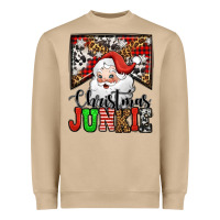 Mushroom Christmas junkie Santa Claus Heavyweight Sweatshirt - Jasminsmagicworld