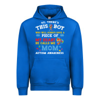 Cobalt LIL Autism Mom Urban Hoodie - CowhideDigitalArt