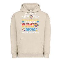 Pigment French Oak LIL Autism Mom Urban Hoodie - CowhideDigitalArt
