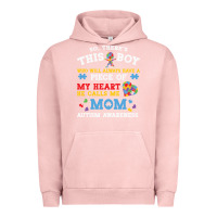 Pigment Salmon LIL Autism Mom Urban Hoodie - CowhideDigitalArt