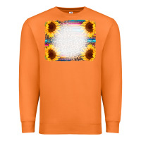 Carrot Serape Bleached Sunflowers Leopard Background Premium Sweatshirt - CowCowDesign