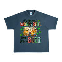 Midnight Navy its the most wonderful time for a year Urban Heavy Tee - MaliasSmallBusiness
