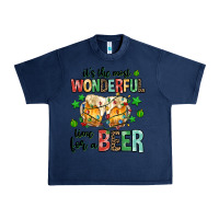 Navy its the most wonderful time for a year Urban Heavy Tee - MaliasSmallBusiness