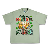 Oil Green its the most wonderful time for a year Urban Heavy Tee - MaliasSmallBusiness