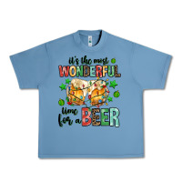 Pebble Blue its the most wonderful time for a year Urban Heavy Tee - MaliasSmallBusiness