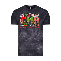 Cloud Black cma certified medical assistant Vintage Tee - MaliasSmallBusiness