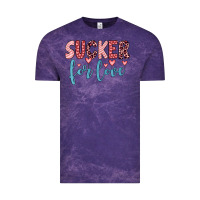 Cloud Purple sucker for love Vintage Tee - JahusDesignShop