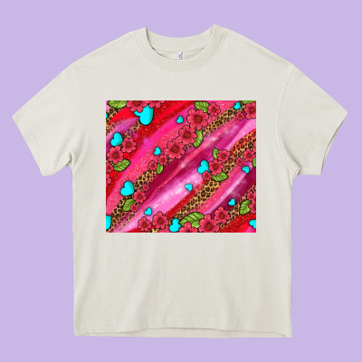 Valentines Day Heavy Core Tee Designed By Adodesignshop