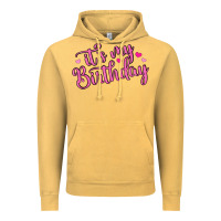 Vintage Mustard it s my birthday Vintage Hoodie - MaliasSmallBusiness