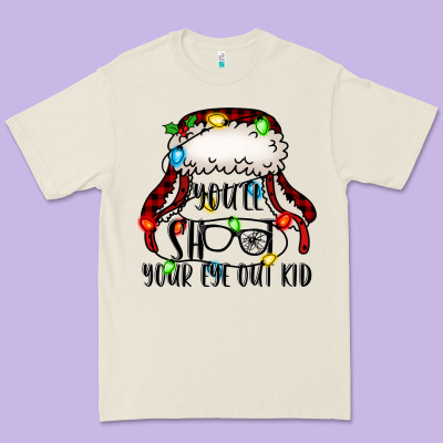You'll Shoot Your Eye Out Kid Christmas Story Premium Tee Designed By Jasminsmagicworld