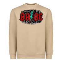 Lightning Bolt Babe Heavyweight Sweatshirt | Teevron
