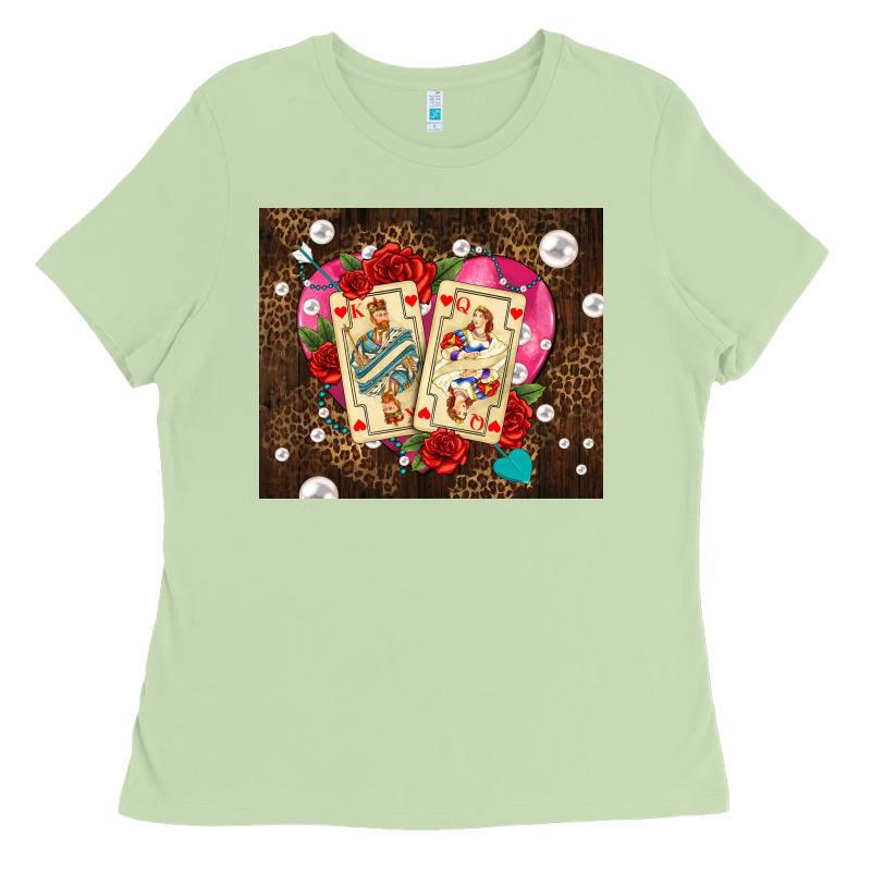 Playing Cards And Pearls Ladies Tee by AdoDesignShop | Teevron