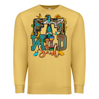 Antique Gold western wild soul Premium Sweatshirt - OliviaCreatesArt