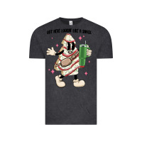 Vintage Black out here lookin like a snack Vintage Tee - MaliasSmallBusiness