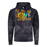 Cloud Black for the love sunshine Vintage Hoodie - NancyCooperArtShop