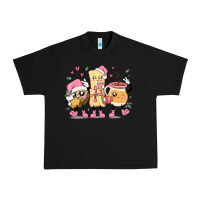 Black mexican christmas pan dulce cartoon characters Urban Heavy Tee - MaliasSmallBusiness