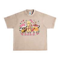 French Oak mexican christmas pan dulce cartoon characters Urban Heavy Tee - MaliasSmallBusiness