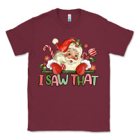 Burgundy i saw that Classic Tee - MaliasSmallBusiness