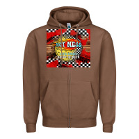 Chestnut hot mess daddy of both Zipper Hoodie - TumblerDesignByShophia