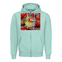 Seafoam hot mess daddy of both Zipper Hoodie - TumblerDesignByShophia