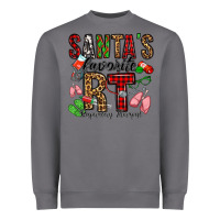 Storm santa's favorite rt respiratory therapist Heavyweight Sweatshirt - Jasminsmagicworld