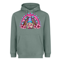 Sage valentine's day rainbow gnome olivia Heavyweight Hoodie - OliviaCreatesArt