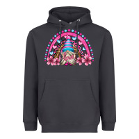Smoke valentine's day rainbow gnome olivia Heavyweight Hoodie - OliviaCreatesArt