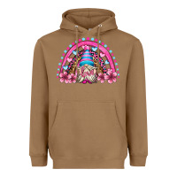 Toasted Coconut valentine's day rainbow gnome olivia Heavyweight Hoodie - OliviaCreatesArt