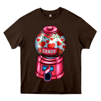 Love And Candy Machine Heavy Core Tee | Teevron