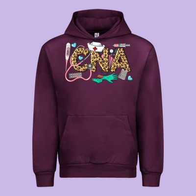 Western Certified Nursing Assistant Urban Hoodie Designed By Lillyallendesigns
