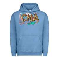 Pigment Pebble Blue Western Certified Nursing Assistant Urban Hoodie - LillyAllenDesigns