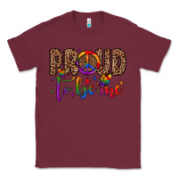 Burgundy proud to be me Classic Tee - JahusDesignShop