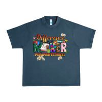 Midnight Navy difference maker paraprofessional Urban Heavy Tee - JahusDesignShop