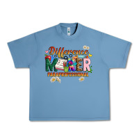 Pebble Blue difference maker paraprofessional Urban Heavy Tee - JahusDesignShop