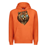 Carrot Papa Bear Premium Hoodie - HowdyJamesFarm