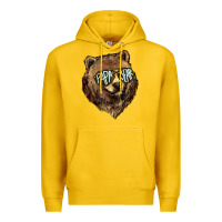 Lemon Papa Bear Premium Hoodie - HowdyJamesFarm
