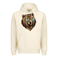Tofu Papa Bear Premium Hoodie - HowdyJamesFarm