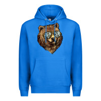 True Royal Papa Bear Premium Hoodie - HowdyJamesFarm